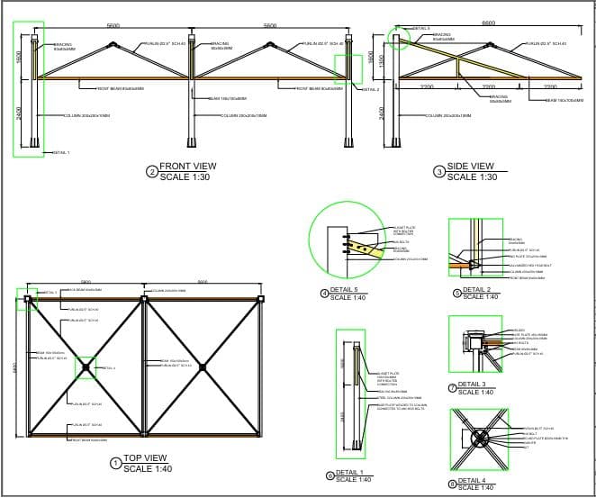 Car Shade Structure
